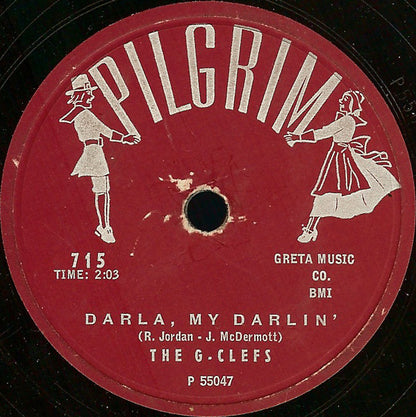 The G-Clefs : Ka-Ding Dong / Darla, My Darlin' (Shellac, 10")