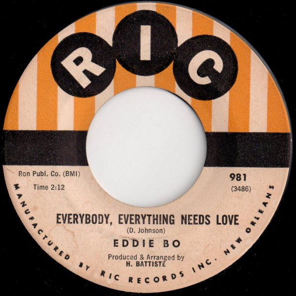 Eddie Bo : Dinky Doo (7")
