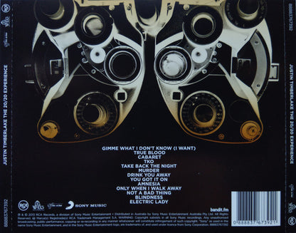 Justin Timberlake : The 20/20 Experience (2 Of 2) (2xCD, Album, Dlx)