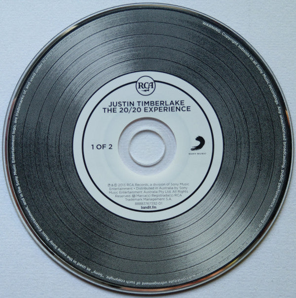 Justin Timberlake : The 20/20 Experience (2 Of 2) (2xCD, Album, Dlx)