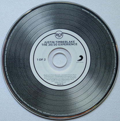 Justin Timberlake : The 20/20 Experience (2 Of 2) (2xCD, Album, Dlx)