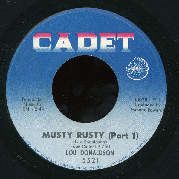 Lou Donaldson : Musty Rusty (7", Single)