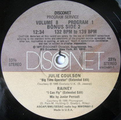 Various : Volume 8 Program 1 (2x12", P/Mixed)
