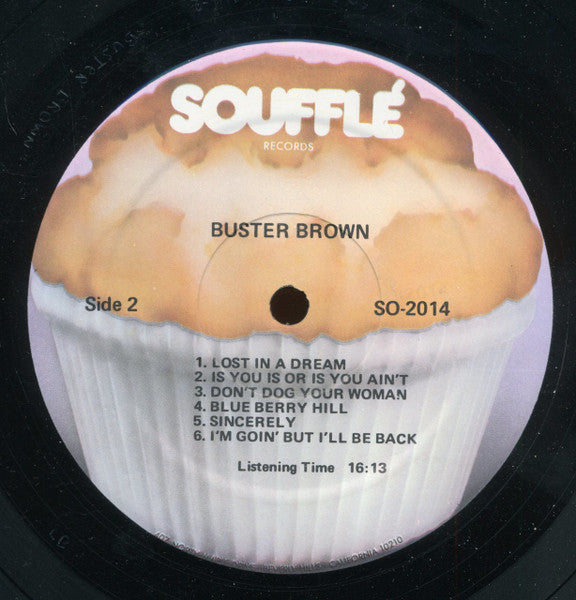 Buster Brown : Get Down With Buster Brown King Of The Blues (LP, RE)