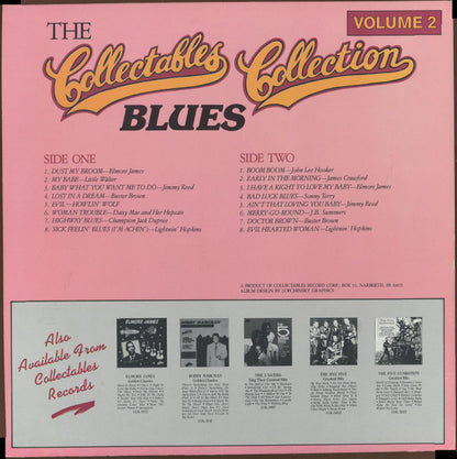 Various : The Collectables "Blues" Collection Volume 2 (LP, Comp)