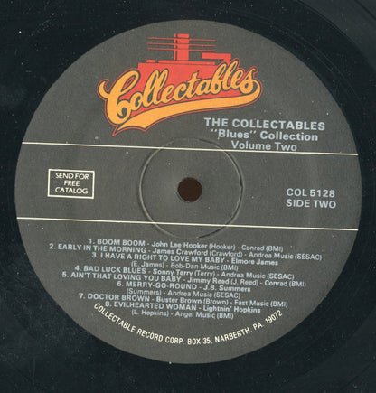 Various : The Collectables "Blues" Collection Volume 2 (LP, Comp)