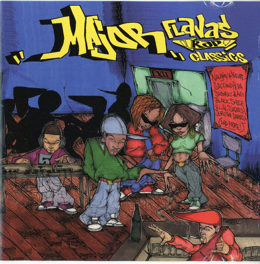 Various : Major Flavas: Rap Classics (CD, Comp, RE)