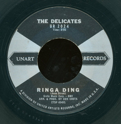 The Delicates (2) : Meusurry / Ringa Ding (7", Styrene)