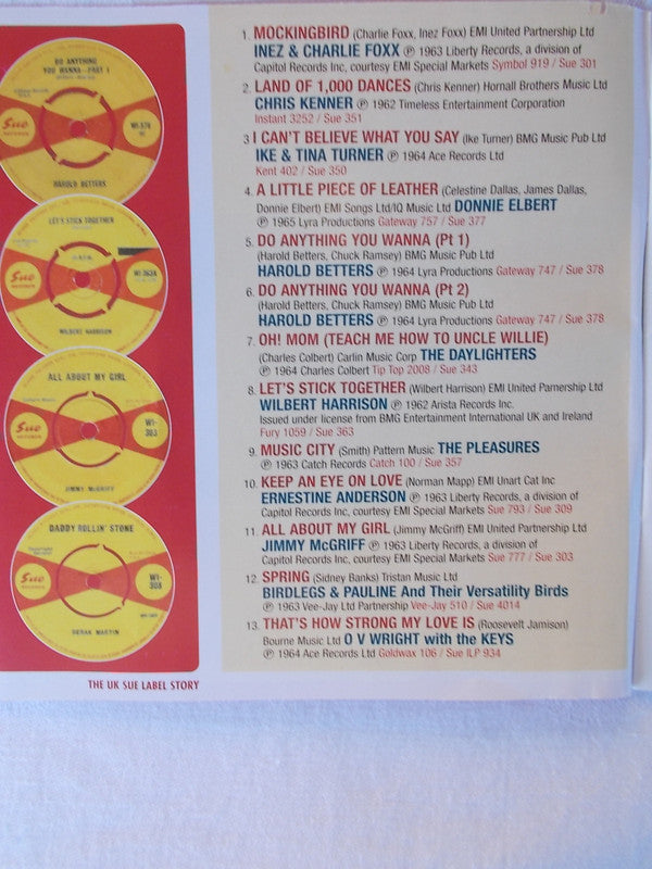 Various : The UK Sue Label Story (The World Of Guy Stevens) (CD, Comp)