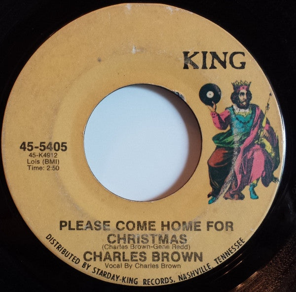 Charles Brown / Amos Milburn : Please Come Home For Christmas / Christmas (Comes But Once A Year) (7", Single, RE)
