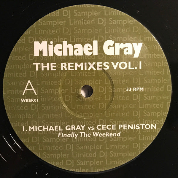 Michael Gray : The Remixes Vol. 1 (12", Ltd, MP, Smplr, Unofficial)