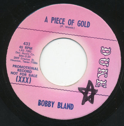 Bobby Bland : Honey Child / A Piece Of Gold (7", Single, Promo)