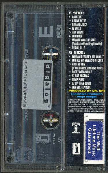 Snoop Dogg : Doggystyle (Cass, Album)