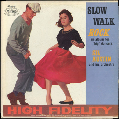 Sil Austin And His Orchestra : Slow Walk Rock (LP, Album, Mono, RE)