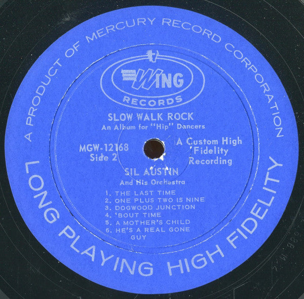Sil Austin And His Orchestra : Slow Walk Rock (LP, Album, Mono, RE)