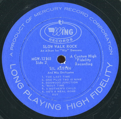 Sil Austin And His Orchestra : Slow Walk Rock (LP, Album, Mono, RE)