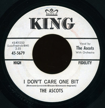 The Ascots (7) : (Darling I'll See You) Tonight / I Don't Care One Bit (7", Single)