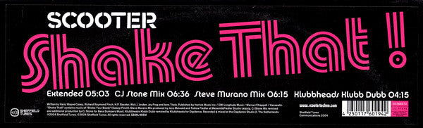 Scooter : Shake That! (12")