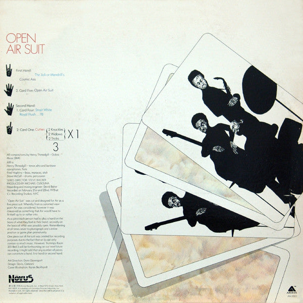 Air (4) : Open Air Suit (LP, Album)
