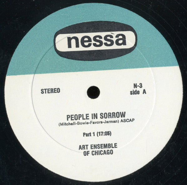 The Art Ensemble Of Chicago : People In Sorrow (LP, Album, RE)