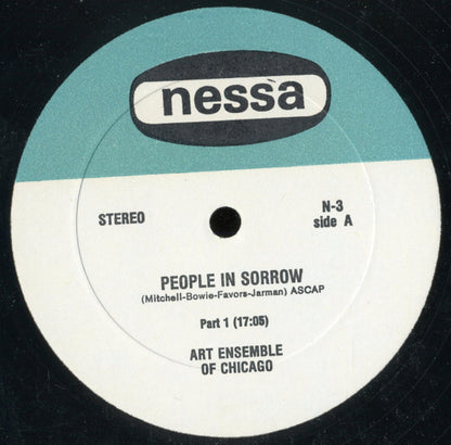 The Art Ensemble Of Chicago : People In Sorrow (LP, Album, RE)