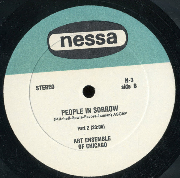 The Art Ensemble Of Chicago : People In Sorrow (LP, Album, RE)