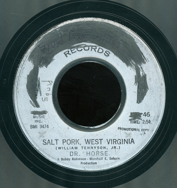 Dr. Horse : Jack, That Cat Was Clean (7", Single, Promo, RE, Styrene)