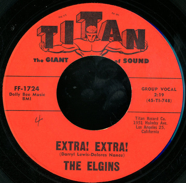 The Elgins (2) : My Illness / Extra, Extra (7")