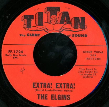 The Elgins (2) : My Illness / Extra, Extra (7")