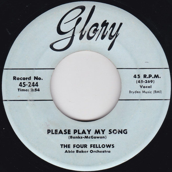 The Four Fellows : Please Play My Song / I Sit In My Window (7")