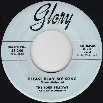 The Four Fellows : Please Play My Song / I Sit In My Window (7")