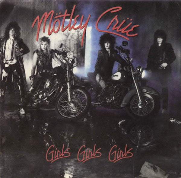 Mötley Crüe : Girls Girls Girls (7", Single, Promo, SP)