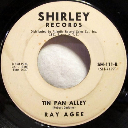Ray Agee : You Hit Me Where It Hurts (7")