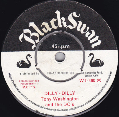 Tony Washington & The D.C.S : Dilly - Dilly / But I Do (7", Single)