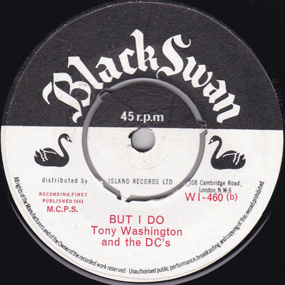 Tony Washington & The D.C.S : Dilly - Dilly / But I Do (7", Single)