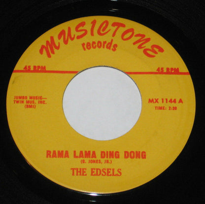 The Edsels : Rama Lama Ding Dong / Bells (7", Single)