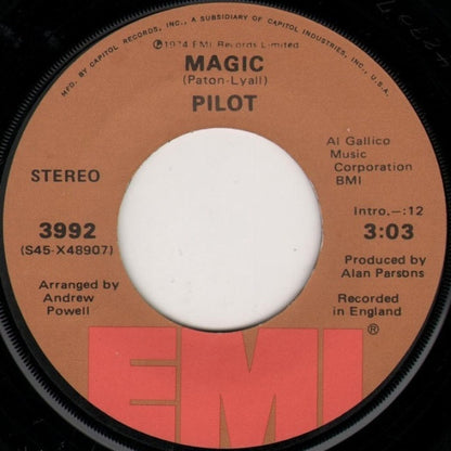 Pilot : Magic (7", Single, Jac)