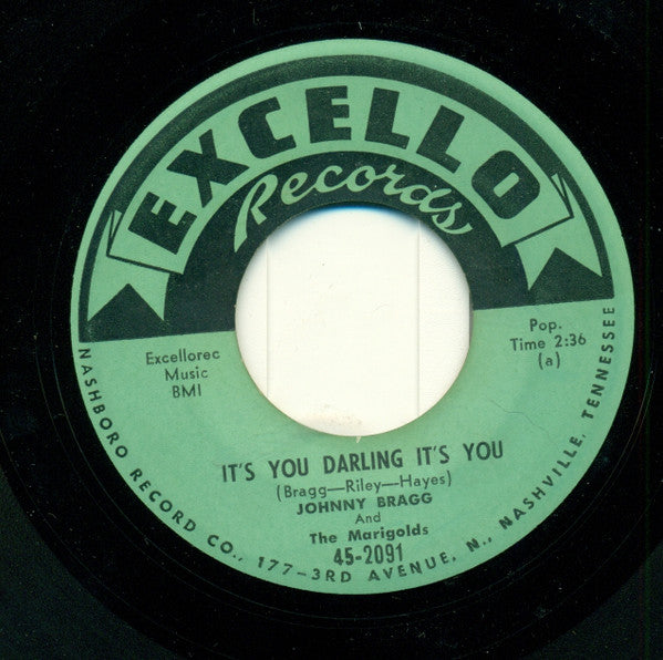 Johnny Bragg And The Marigolds (3) : It's You Darling, It's You / Juke Box Rock And Roll (7", Single)