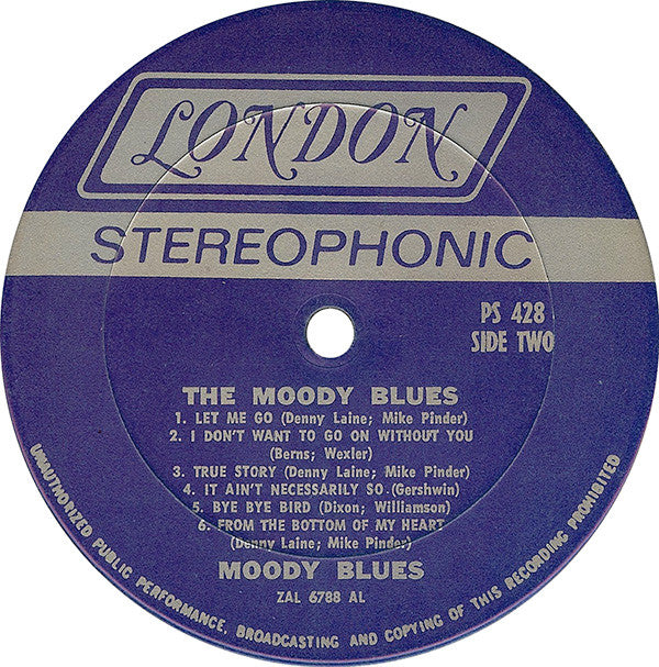 The Moody Blues : Go Now - The Moody Blues #1 (LP, Album, M/Print)
