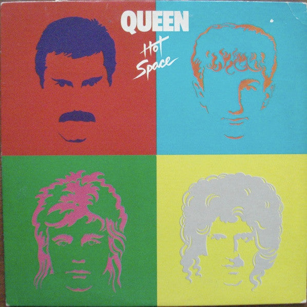 Queen : Hot Space (LP, Album, Club, CRC)