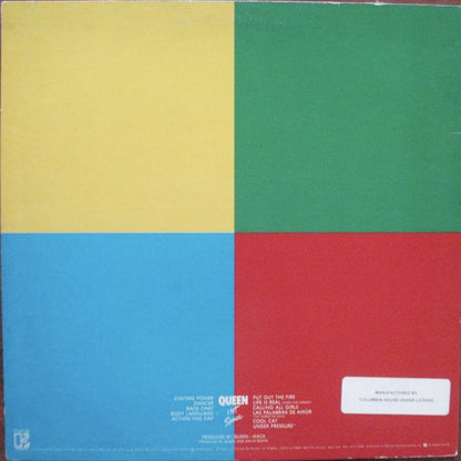 Queen : Hot Space (LP, Album, Club, CRC)