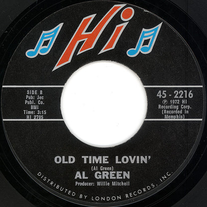 Al Green : I'm Still In Love With You / Old Time Lovin' (7", Single, Styrene, Pit)
