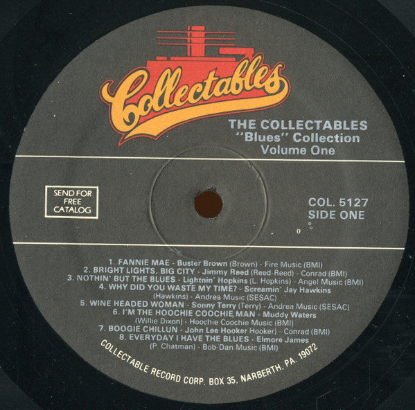 Various : The Collectables "Blues" Collection Volume 1 (LP, Comp)