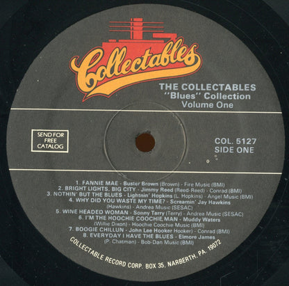Various : The Collectables "Blues" Collection Volume 1 (LP, Comp)