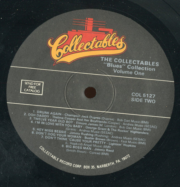Various : The Collectables "Blues" Collection Volume 1 (LP, Comp)