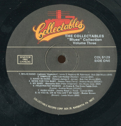 Various : The Collectables "Blues" Collection Volume 3 (LP, Comp)