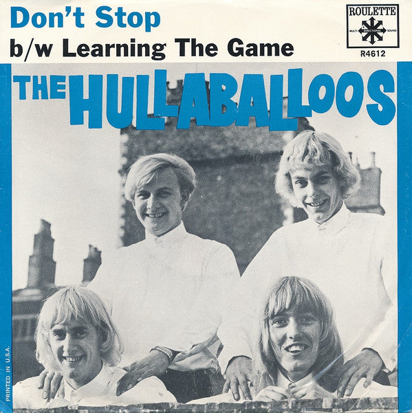 The Hullaballoos : Learning The Game (7", Single, Styrene)