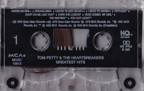 Tom Petty And The Heartbreakers : Greatest Hits (Cass, Comp)