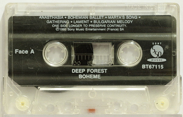 Deep Forest : Boheme (Cass, Album)