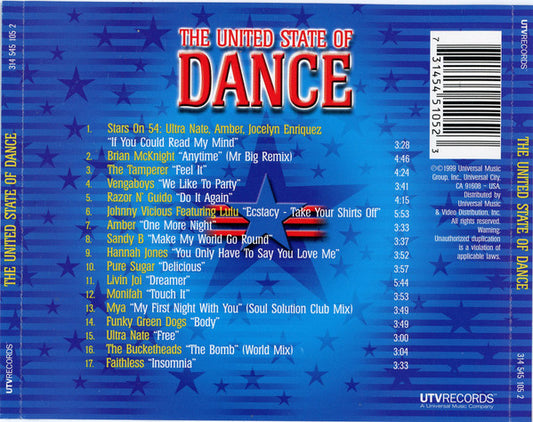 Various : The United State Of Dance (CD, Comp)